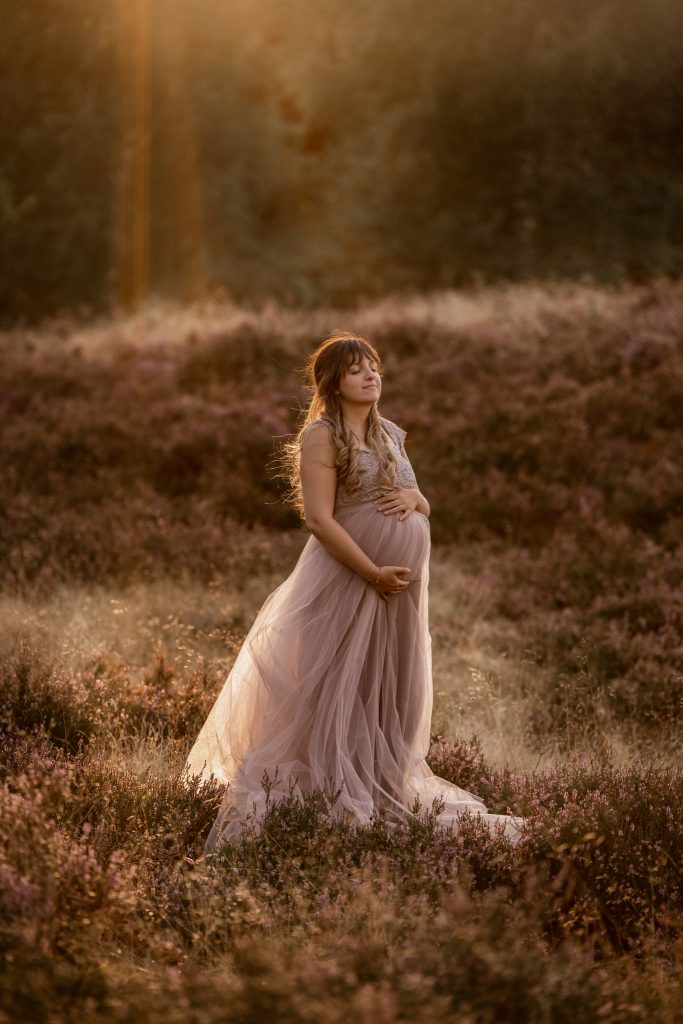 Lüneburger Heide Babybauch Fotografie Fotograf