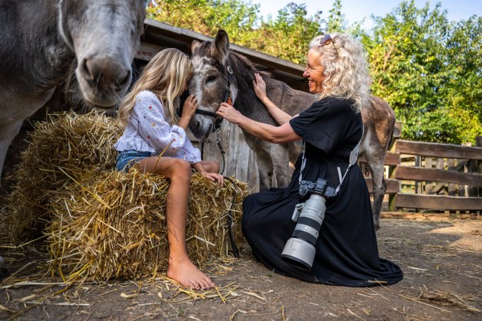 tiere und kinder fotografieren
