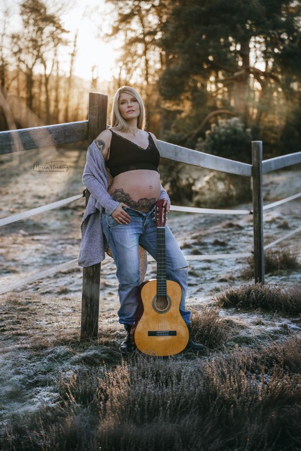 modern zeitlos Babybauch
